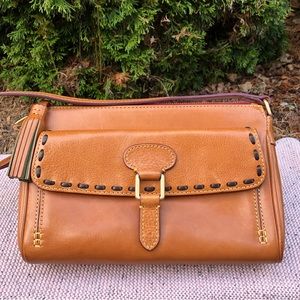 Dooney & Bourke Florentine Medium Pocket Clutch in Natural